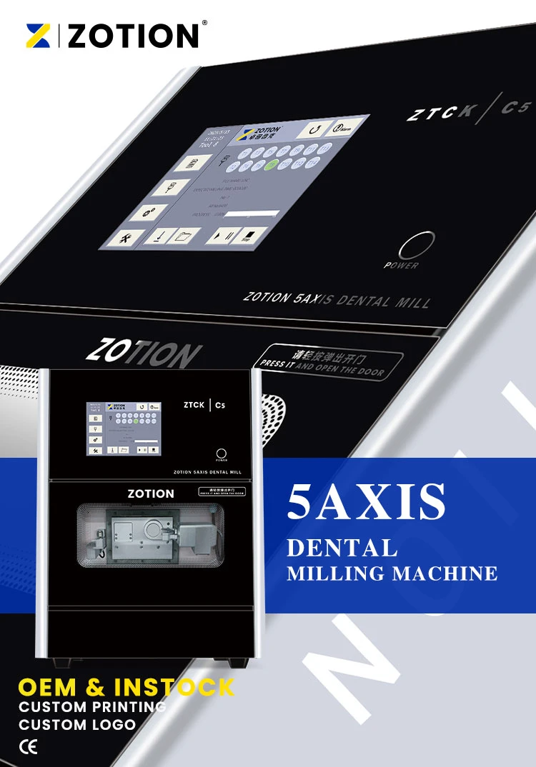 5 axis Dental Cad Cam Dry Milling Machine 5 axis Dental Cad Cam Dry Milling Machine