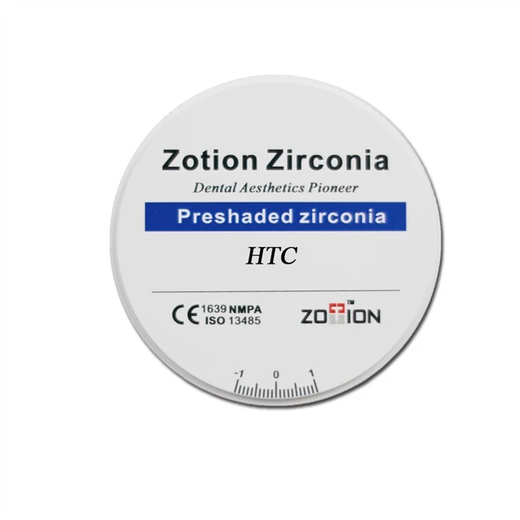 Roland System Milling CAD Cam Compatible Ceramic Zirconia Blocks