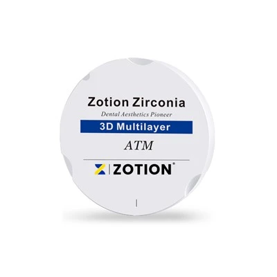3D večslojni cirkonij za zobno krono iz cirkonija