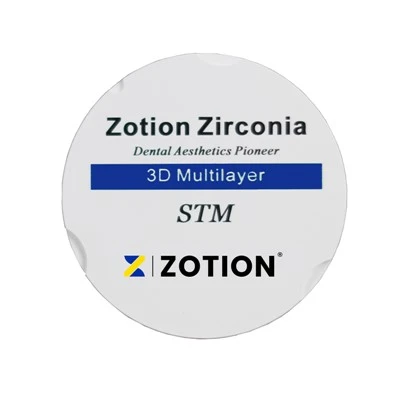 Visoko prosojni STM cirkonijev prazen 3D večplastni cirkonijev disk