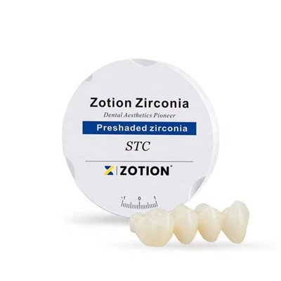 Dental circonia disk circonia zobna prazna