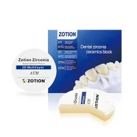 4D večslojni cirkonijev disk Dentalni cirkonijev blok
