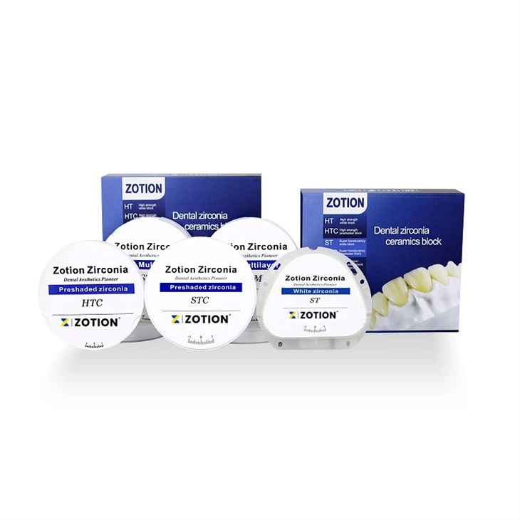 Zotion Dental Zirconia Block For Dental Milling Machine