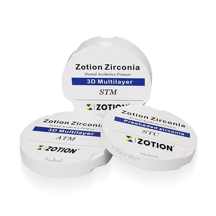 Zotion Dental Zirconia Block For Dental Milling Machine