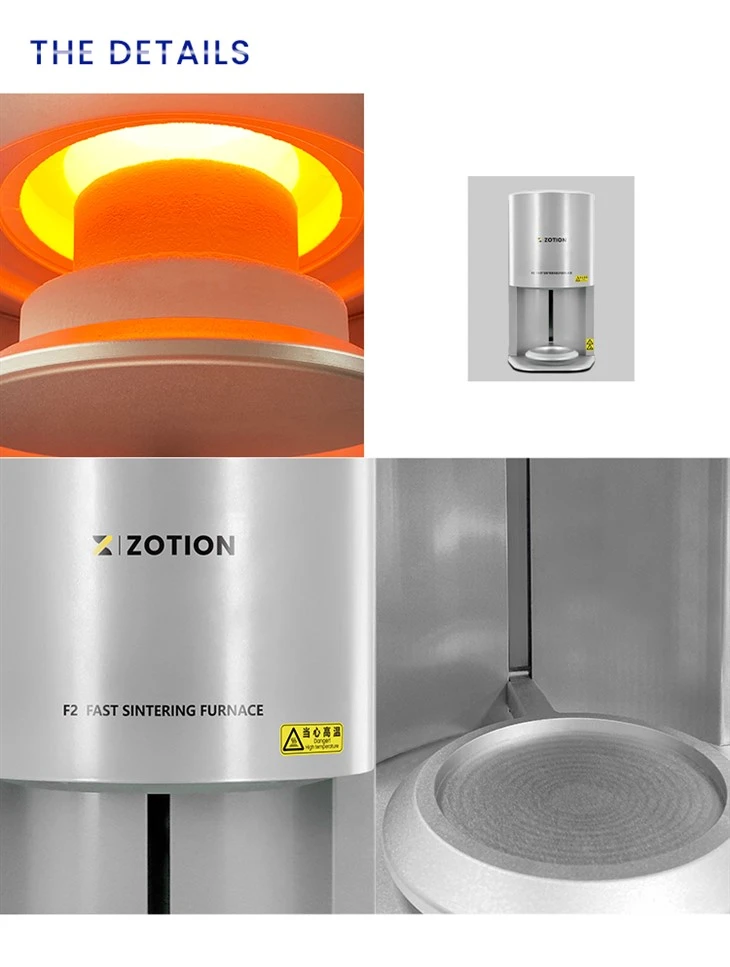 Zotion F2 Fast Sintering Furnace For Dental Lab
